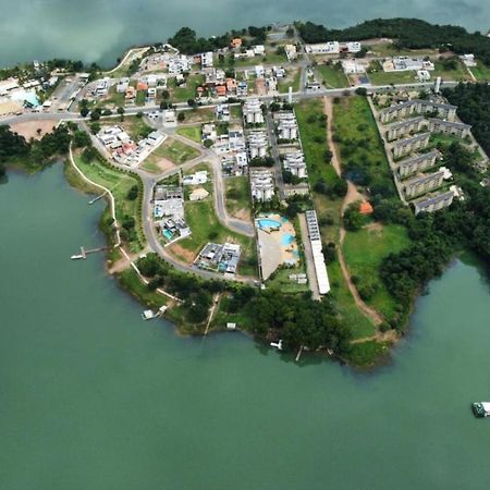 Enseada Nautico Apart Flat I Vista Para O Lago Corumba Caldas Novas Exterior photo